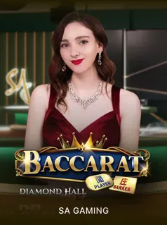Meja live Baccarat Diamond Hall di SlotMega567